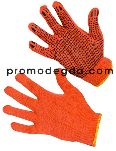 Перчатка ХБ с ПВХ Перчатка ХБ с ПВХ