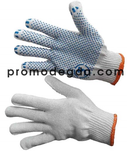 Перчатка ХБ с ПВХ Перчатка ХБ с ПВХ