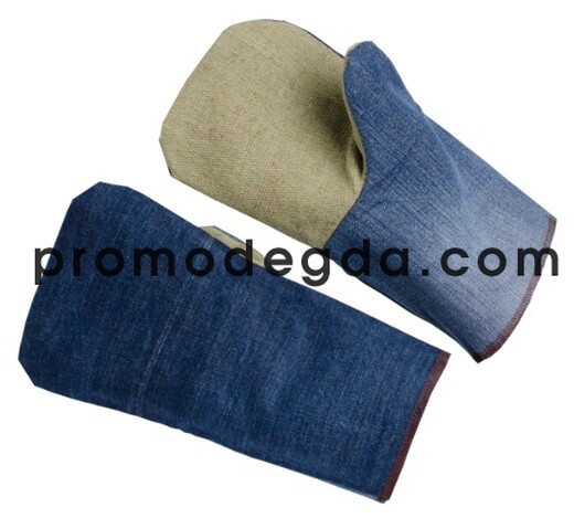 Рукавицы джинс+бр Рукавицы джинс+бр